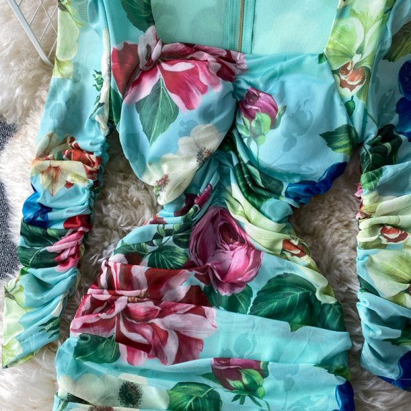 The new package buttocks of cultivate one's morality dress in the spring and autumn fashion knee-length dress - Image 5